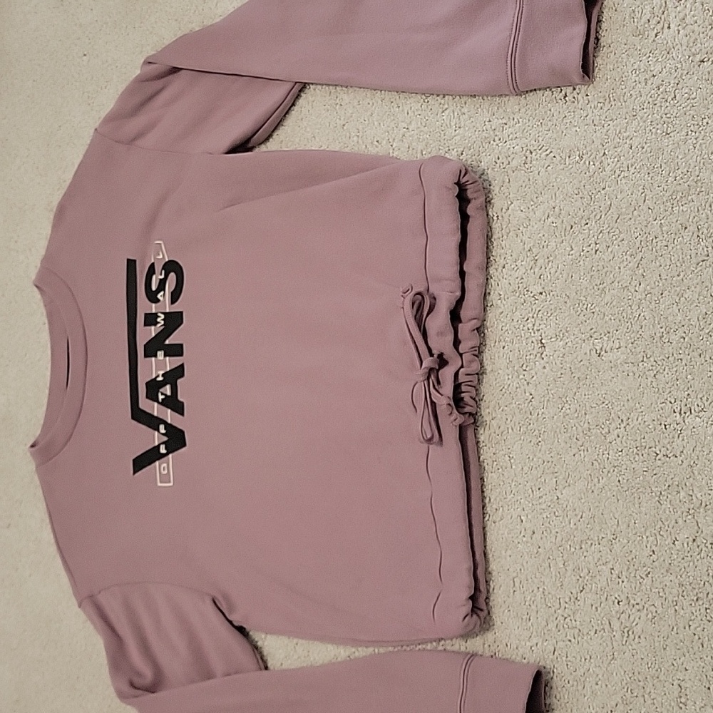 Vans cropped sweatshirt